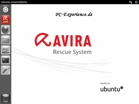 Avira Rescue CD Start erfolgt