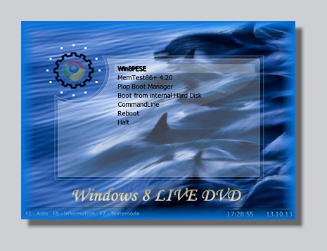 Windows 8 Live-DVD